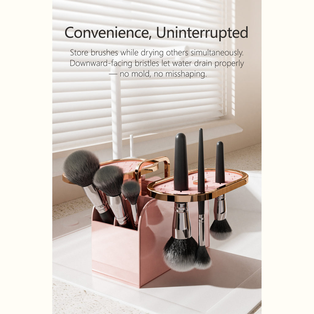 2-in-1 Makeup BrushHub