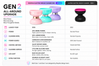 Electric Makeup Brush Cleaner - Pro