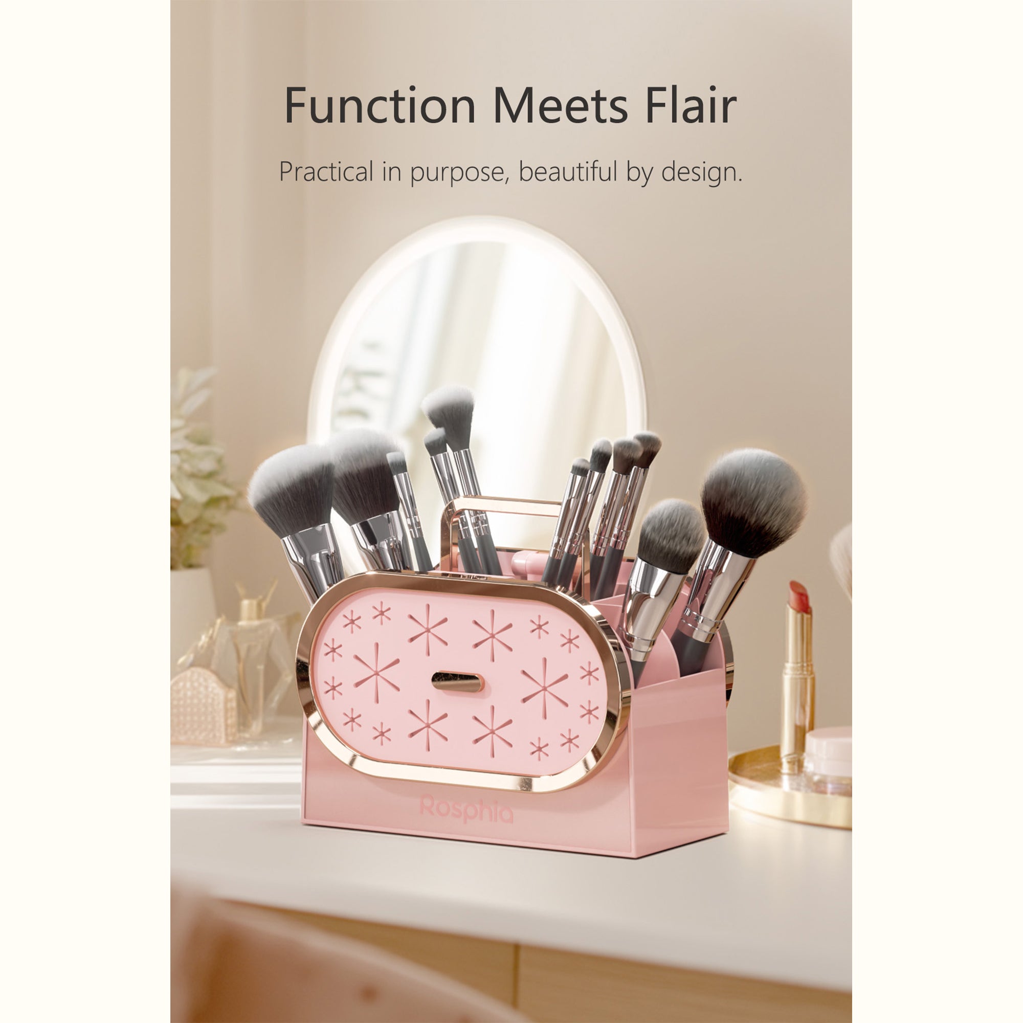 2-in-1 Makeup BrushHub