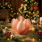 Beauty Sponge with Rotating Petal Organizer
